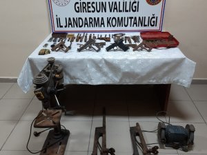 Giresun’da Kaçak Silah İmal Eden 3 Kişi Yakalandı