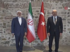 Dışişleri Bakan Çavuşoğlu, İranlı Mevkidaşı Zarif İle Görüştü