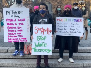 Abd’nin Atlanta Kentinde Irkçılık Karşıtı Protesto