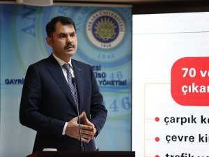 Bakan Kurum: “Su Tasarrufuna Yönelik Uygulamaların Yaygınlaştırılmasını Destekliyoruz”