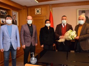 Avrasya Üniversitesi Ak Parti Ortahisar İlçe Başkanı Çebi’yi Ağırladı