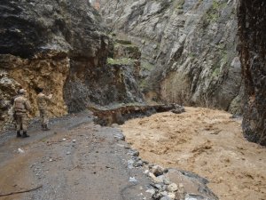 Şırnak’ı Sel Vurdu: Köy Yolları, Ahır Ve Tarlalar Sular Altında Kaldı