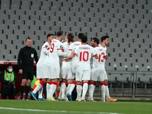2022 Fıfa Dünya Kupası Avrupa Elemeleri: Türkiye: 1 - Hollanda: 0 (Maç Devam Ediyor)