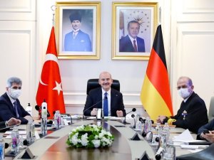 Bakan Soylu, Alman Mevkidaşı İle Görüştü