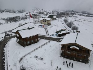 Sakin Şehir Şavşat’tan Kartpostallık Kar Manzaraları