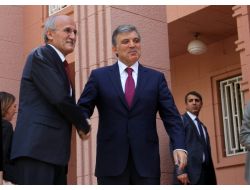 Cumhurbaşkan Gül, Yargıtay Başkanı Alkan'a Veda Ziyaretinde Bulundu