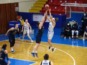 Kadınlar Basketbol Ligi: Hatay Büyükşehir Belediyespor: 70 - Fenerbahçe Öznur Kablo: 91