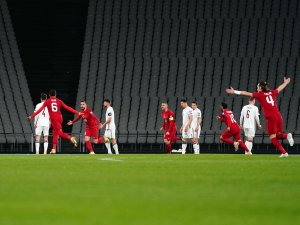 2022 Fıfa Dünya Kupası Avrupa Elemeleri: Türkiye: 2 - Letonya: 1 (İlk Yarı)