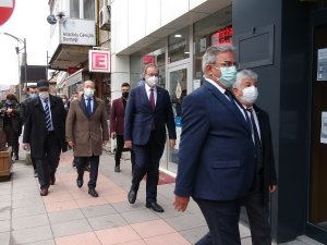 Chp Ekonomi Masası Heyeti Çankırı’da İş Adamlarıyla Bir Araya Geldi