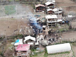 Artvin Ortaköy’deki Yangının Yaraları Sarılıyor
