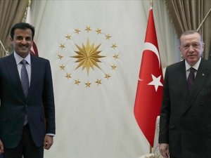 Cumhurbaşkanı Erdoğan, Katar Emiri Al Sani İle Görüştü