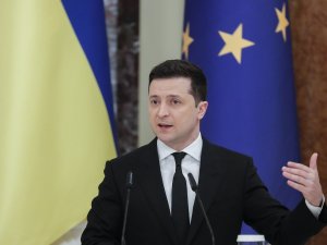 Ukrayna Devlet Başkanı Zelenskiy: "Donbass’taki Savaşı Bitirmek İçin Tek Yol Nato"