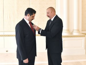 Aliyev’den Görev Süresi Dolan Büyükelçi Erkan Özoral’a Dostluk Nişanı