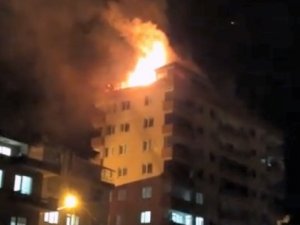 Giresun’da Gece Yarısı Korkutan Yangın