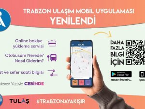 Trabzon’da Toplu Taşımada Mobil Kolaylık