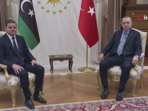 Cumhurbaşkanı Erdoğan Ve Dibeybe’nin Baş Başa Görüşmesi Sona Erdi