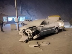 Zigana Dağında Trafik Kazası: 1 Yaralı