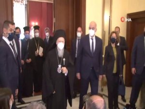 Yunanistan Dışişleri Bakanı Dendias, Patrik Bartholomeos İle Görüştü