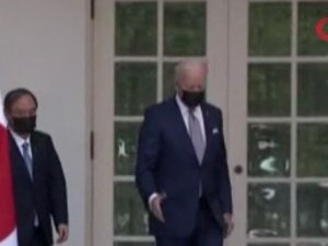 Abd Başkanı Joe Biden Ve Japonya Başbakanı Suga Beyaz Saray’da Bir Araya Geldi