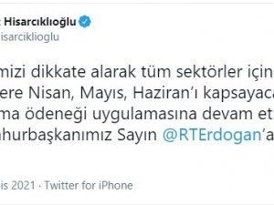 Tobb Başkanı Hisarcıklıoğlu’ndan Cumhurbaşkanı Erdoğan’a Teşekkür