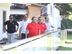 Eskişehirspor Başkanı Mesut Hoşcan Avusturya Kampına Katıldı