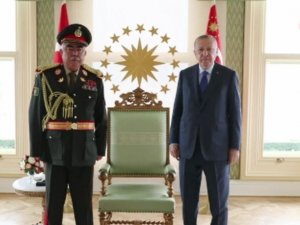 Cumhurbaşkanı Erdoğan, Afganistan’ın Eski Cumhurbaşkanı Yardımcısı Mareşal Dostum’u Kabul Etti