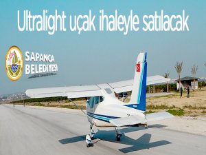 Sapanca Belediyesinden satılık Ultralight uçak