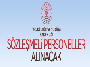 Kültür ve Turizm Bakanlığı 10 Sözleşmeli Bilişim Personeli alıyor