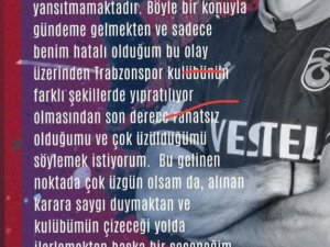 Abdulkadir Parmak Özür Diledi