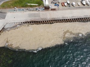 Caddebostan Sahili’nde Deniz Salyası Tedirginliği Artarak Devam Ediyor