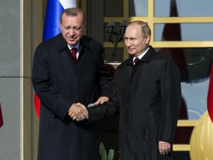 Cumhurbaşkanı Erdoğan, Rusya Devlet Başkanı Putin İle Görüştü