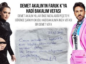 Demet Akalın’dan Faruk K.’ya "Hadi Bakalım" Vefası