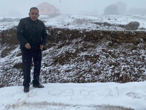 Giresun’un Ardından Trabzon’un Yaylalarında Da Kar Yağışı Başladı