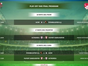 Tff 1. Lig Play-off Maçlarının Programı Belli Oldu