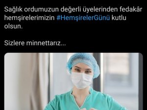 Gençlik Ve Spor Bakan Yardımcısı Yerlikaya’dan Hemşireler Günü Paylaşımı