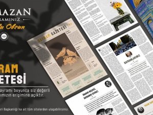 Diyanet Bayram Gazetesi Yayın Hayatına Başladı