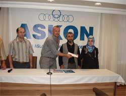 ASKON Zahide'yi unutmadı