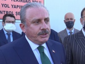 Tbmm Başkanı Şentop, Tekirdağ’da Hayrabolu Yolu Şantiyesini İnceledi