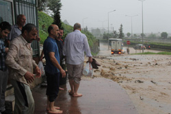 Şiddetli Yağış Rize'yi Su Altına Bıraktı