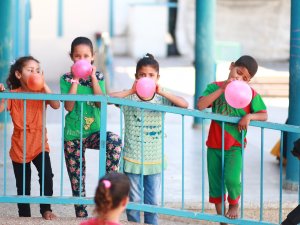 Gazze’deki Bm Okulları Binlerce Filistinliye Barınak Oldu