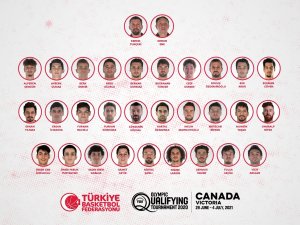 Basketbolda Milli Takımın Olimpiyat Elemeleri Aday Kadrosu Açıklandı