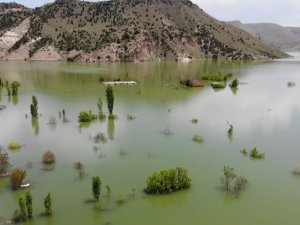 Karakurt Barajı Gölü İlk Kez Havadan Görüntülendi