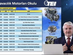 Teı Havacılık Motorları Okulu Devam Ediyor