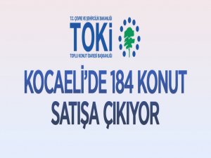 Kocaeli'de 184 konut satışa çıkıyor