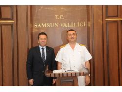 Sahil Güvenlik Komutanı Samsun’da