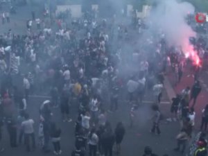 Beşiktaş Çarşıda Şampiyonluk Kutlaması