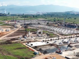 Togg’un Hızlı Yükselişi Sürüyor...çalışmalar Havadan Görüntülendi