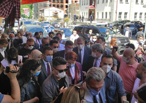 İYİ Parti Genel Başkanı Meral Akşener'e Rize'de Büyük Tepki
