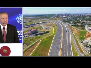 Cumhurbaşkanı Erdoğan Kuzey Marmara Otoyolunun Son Etabı Açılışında Konuştu