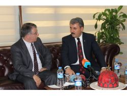 Bask Genel Başkanı Zengin, Bbp Genel Başkanı Destici’yi Ziyaret Etti